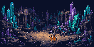 A later mine in the Crystal Vault